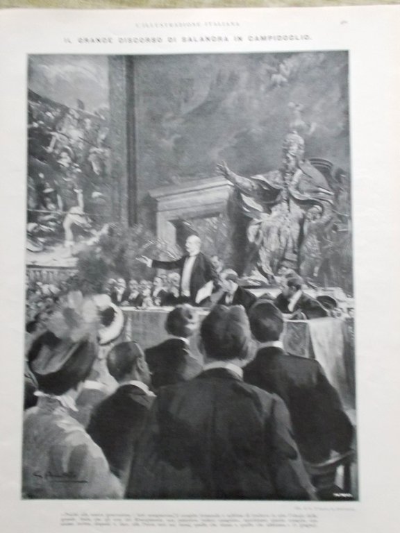 L'illustrazione Italiana 13 Giugno 1915 WW1 Salandra Moggia Alpi Carniche …