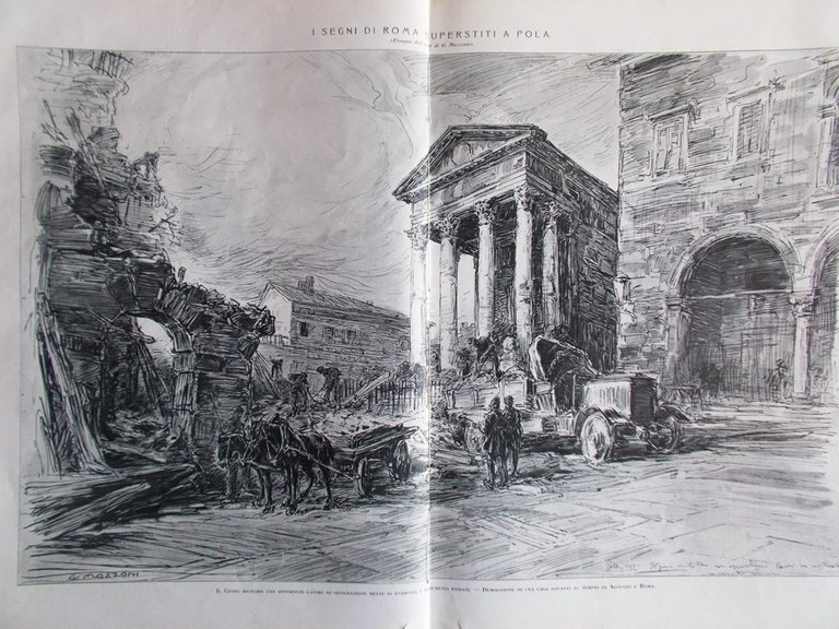 L'Illustrazione Italiana 13 Luglio 1919 Trattato di Versailles Terremoto Toscana