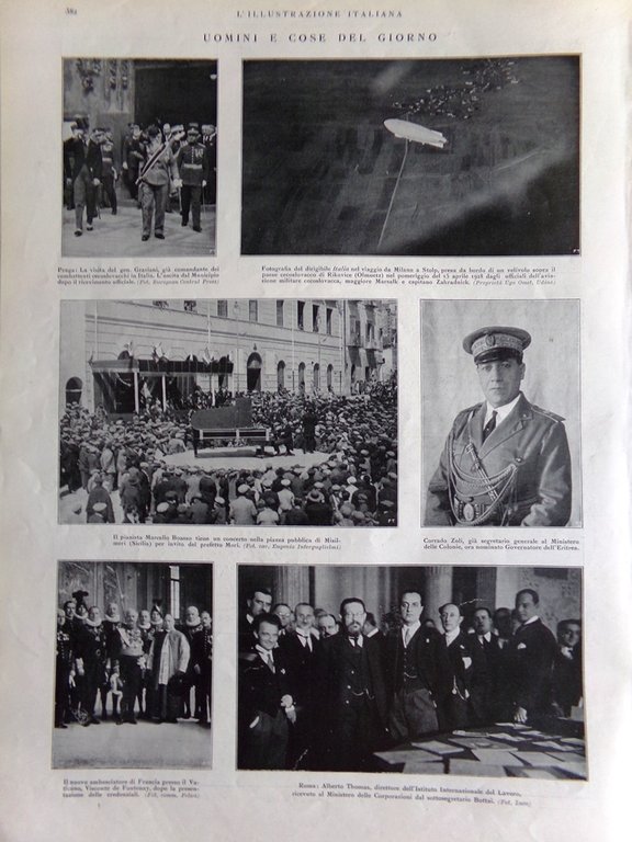 L'Illustrazione Italiana 13 Maggio 1928 Nobile Cavalieri di Malta Rodi …