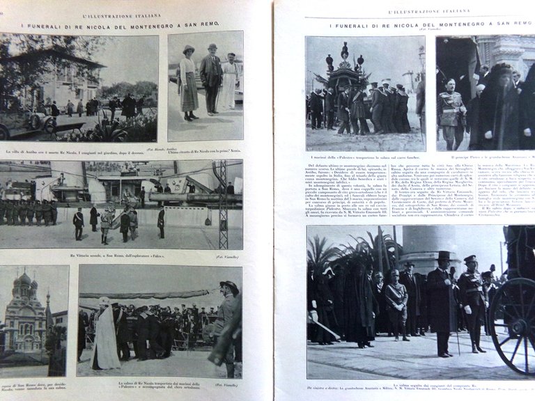 L'Illustrazione Italiana 13 Marzo 1921 Pola Nicola Montenegro Sem Benelli …