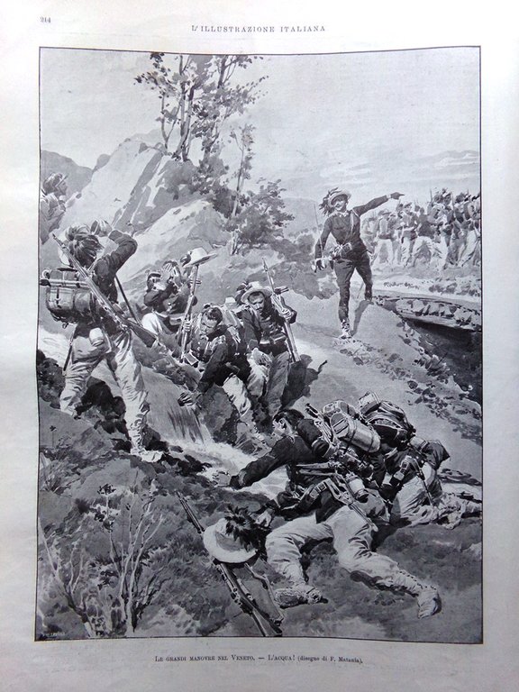 L'Illustrazione Italiana 13 Settembre 1903 Manovre in Veneto Coppa America …