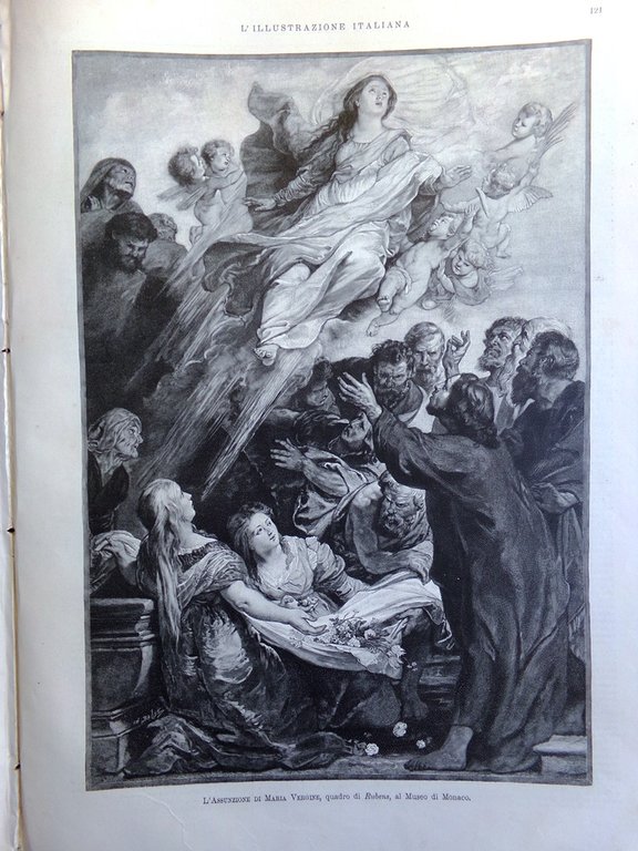 L'Illustrazione Italiana 14 Agosto 1898 Funerali Bismarck Fiedrichsruh Amburgo