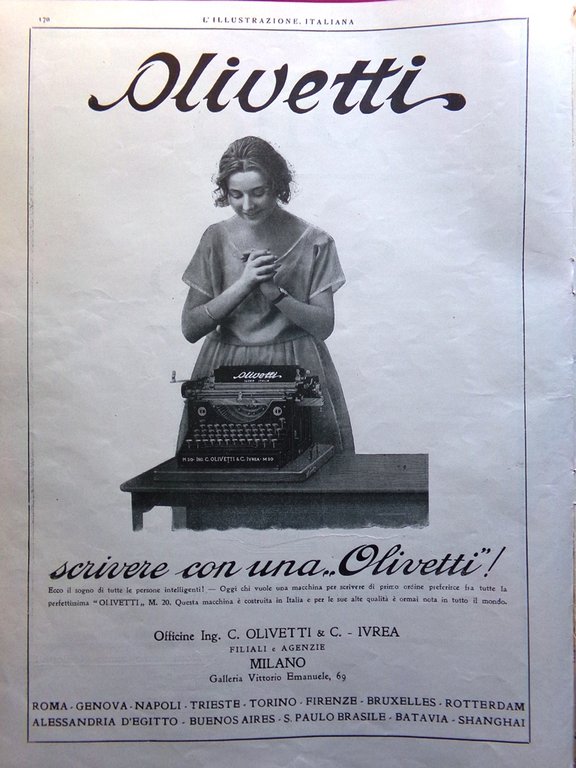 L'Illustrazione Italiana 14 Agosto 1921 Funerali Caruso Lido Venezia Monsumano | Immagine Gallery 2