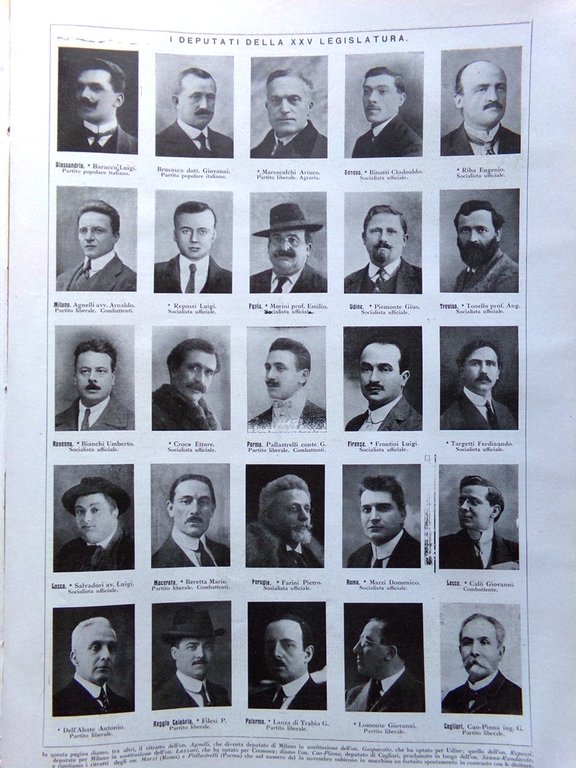 L'Illustrazione Italiana 14 Dicembre 1919 Villacco Ville Veneto Tumulti Italia