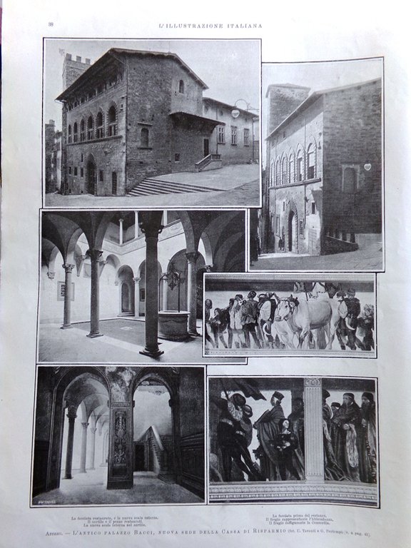 L'Illustrazione Italiana 14 Gennaio 1906 Moti Russia Algesiras Merletti Arezzo