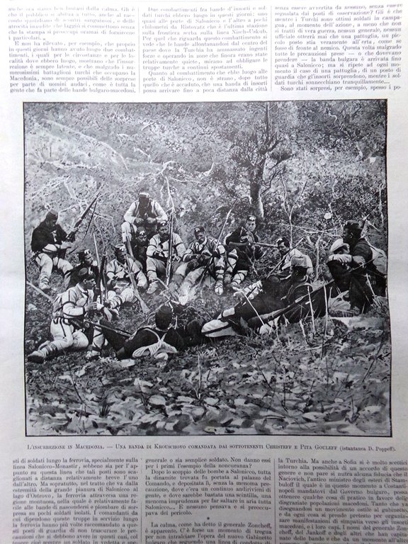 L'Illustrazione Italiana 14 Giugno 1903 Alessandro di Serbia Macedonia Colajanni