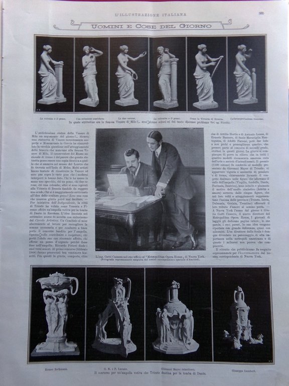 L'Illustrazione Italiana 14 Giugno 1908 Derby Epsom Delagrange Sport Roccapietra | Immagine Gallery 3