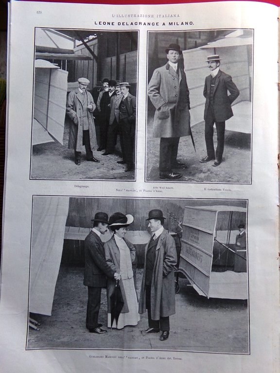 L'Illustrazione Italiana 14 Giugno 1908 Derby Epsom Delagrange Sport Roccapietra | Immagine Gallery 4