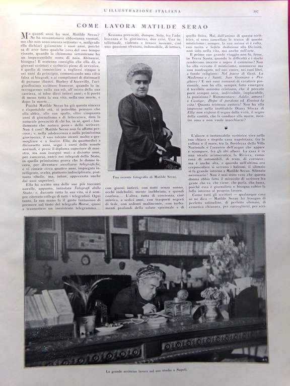 L'Illustrazione Italiana 14 Marzo 1926 Matilde Serao Napoli Kovancina Nuvolari | Immagine Gallery 3