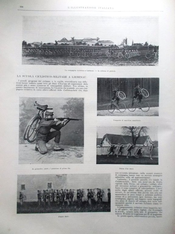 L'illustrazione Italiana 14 Novembre 1897 Goluchowski Lafolè Briganti Maremmani