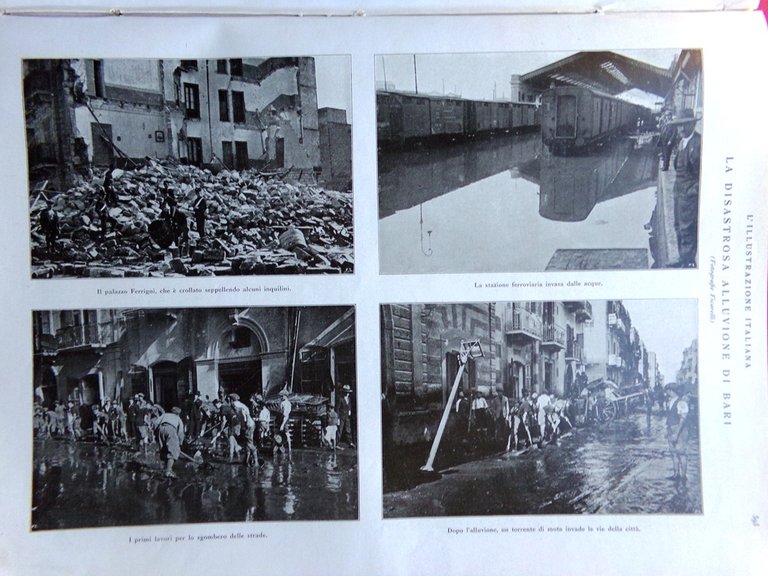 L'Illustrazione Italiana 14 Novembre 1926 Alluvione Bari Duca d'Aosta Vittoria | Immagine Gallery 2