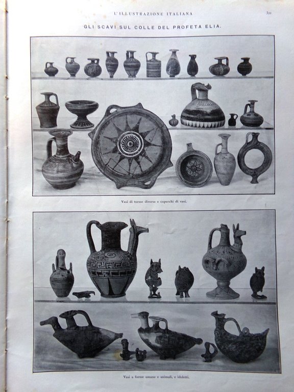 L'Illustrazione Italiana 14 Settembre 1924 Scavi Creta Mariani Rivista di … | Immagine Gallery 4