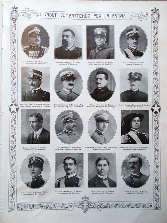 L'illustrazione Italiana 15 Agosto 1915 WW1 Varsavia Conca di Primiero …