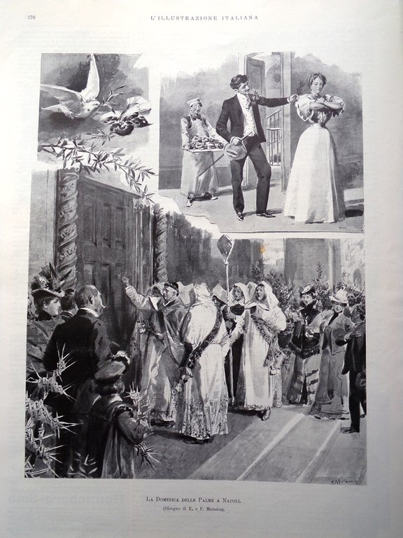 L'Illustrazione Italiana 15 Aprile 1900 Grande Muraglia Cina Crebbio Anno …