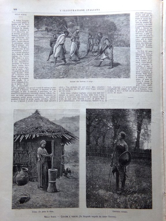 L'Illustrazione Italiana 15 Dicembre 1889 Casati Galofre Giarre Verdi Partenope