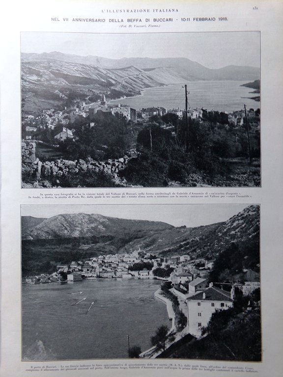 L'Illustrazione Italiana 15 Febbraio 1925 Buccari Aventino Kaschmann Val Gardena | Immagine Gallery 4