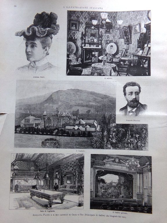 L'Illustrazione Italiana 15 Gennaio 1893 Patti Cosmopolis di Bourget Scavi …