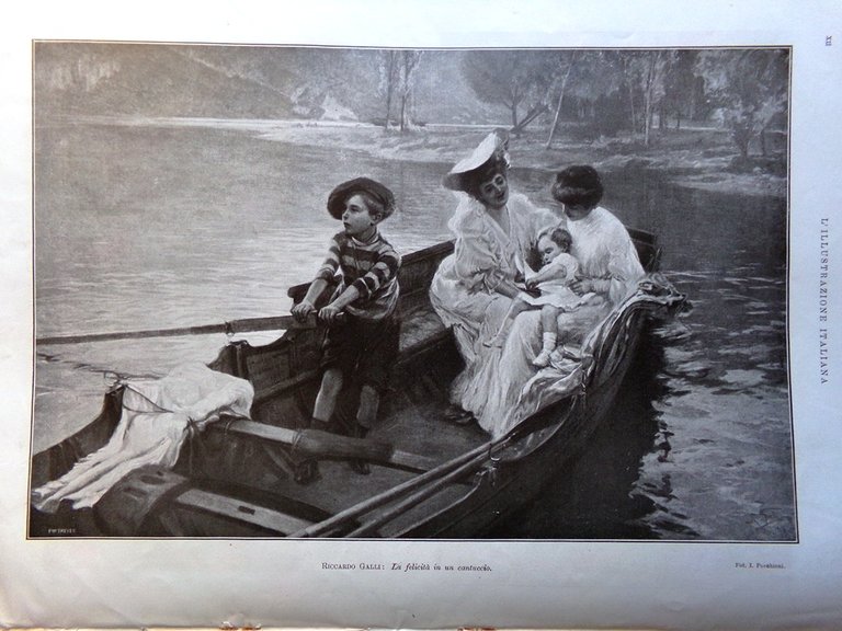 L'Illustrazione Italiana 15 Luglio 1906 Speciale Belle Arti Milano Wellman …