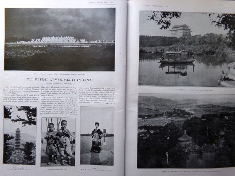 L'Illustrazione Italiana 15 Luglio 1928 Ferrarin Del Prete Aviazione Artide …