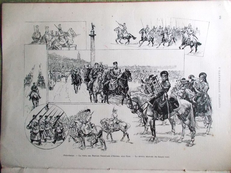 L'Illustrazione Italiana 15 Marzo 1891 Giacosa Esposizione di Giocattoli Sacchi