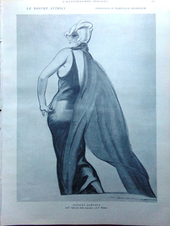 L'Illustrazione Italiana 15 Marzo 1925 Pavlova Pesto Cervo Anno Santo … | Immagine Gallery 3