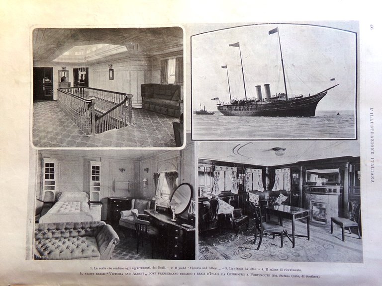 L'Illustrazione Italiana 15 Novembre 1903 Edoardo VII Arezzo Petrarca New …