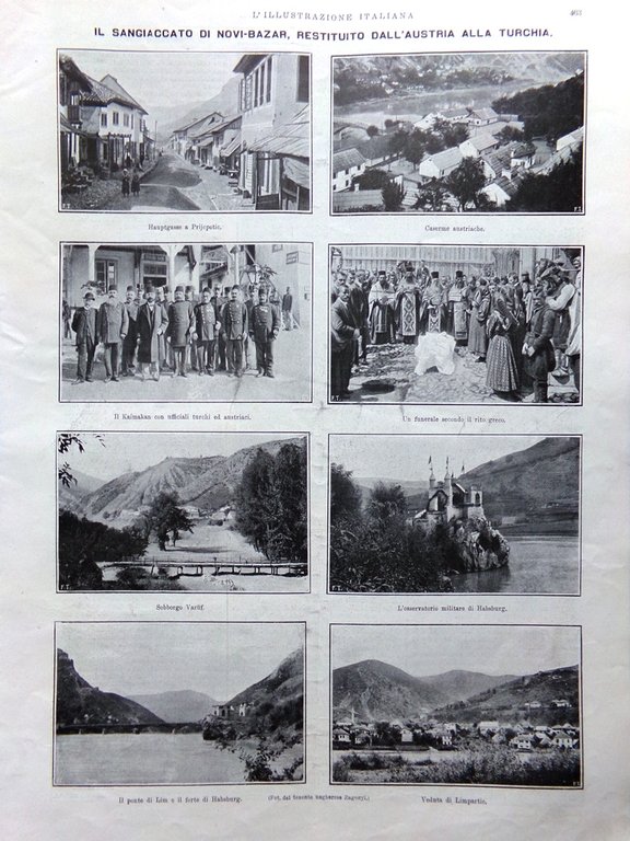 L'illustrazione Italiana 15 Novembre 1908 Morte Sardou Cavalcaselle Giro Sicilia | Immagine Gallery 4