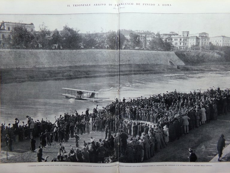 L'Illustrazione Italiana 15 Novembre 1925 De Pinedo Monte Paschi Mussolini … | Immagine Gallery 2