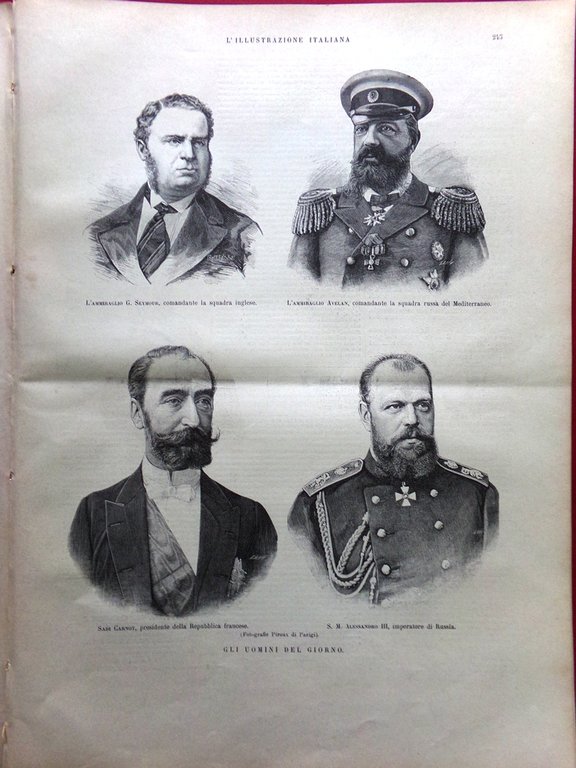 L'Illustrazione Italiana 15 Ottobre 1893 Torre di San Martino Litszt …