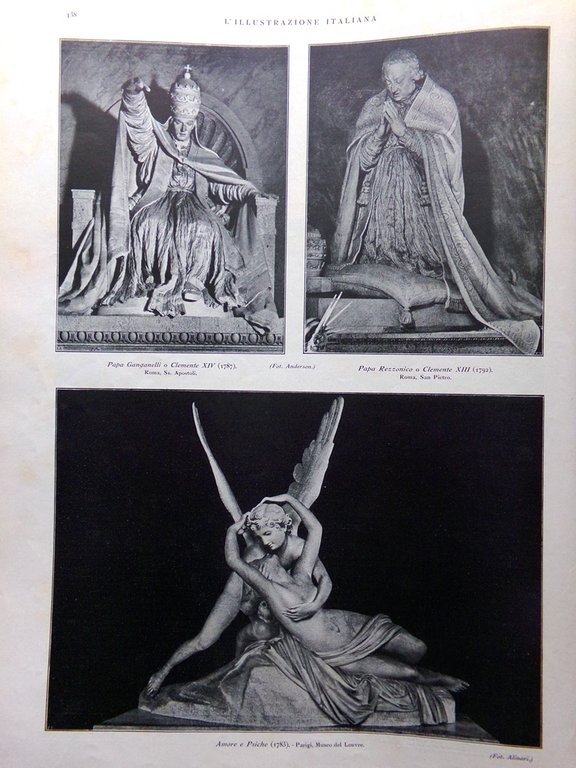 L'Illustrazione Italiana 15 Ottobre 1922 Centenario Antonio Canova Gorizia Fasci | Immagine Gallery 3