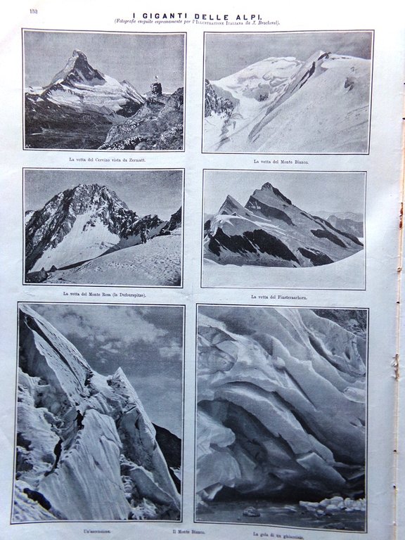 L'illustrazione Italiana 16 Agosto 1908 Rudinì Cervino Chiarini Lago di … | Immagine Gallery 3