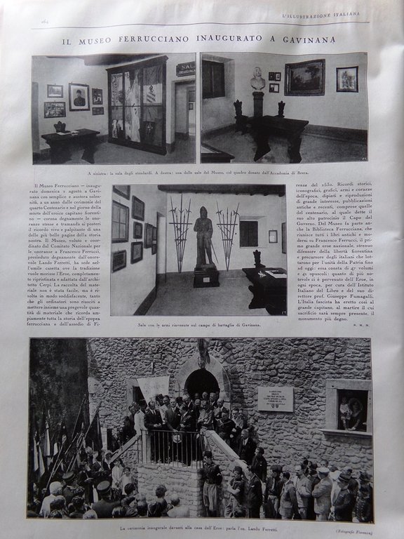 L'illustrazione Italiana 16 Agosto 1931 Graglia Gorizia Giulio Ricordi Svalbard