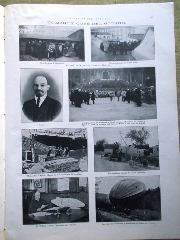 L'Illustrazione Italiana 16 Dicembre 1917 WW1 Villari Berretta Presa Gerusalemme