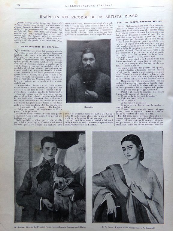 L'Illustrazione Italiana 16 Dicembre 1923 Diga Gleno Piena Tevere Gabès …