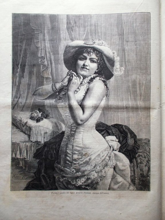 L'Illustrazione Italiana 16 Gennaio 1881 Sutri Palermo Sovrani Sicilia Baccelli