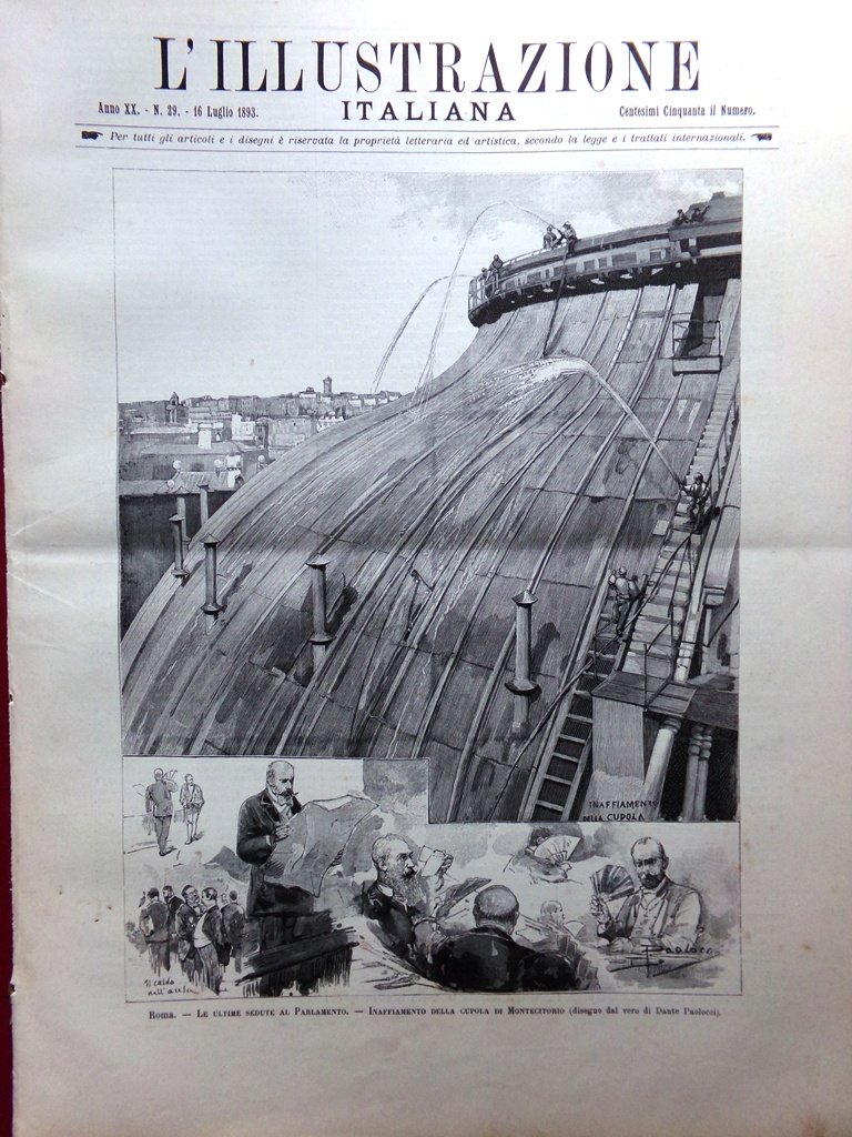 L'Illustrazione Italiana 16 Luglio 1893 Matrimonio Duca York Expo Chicago …