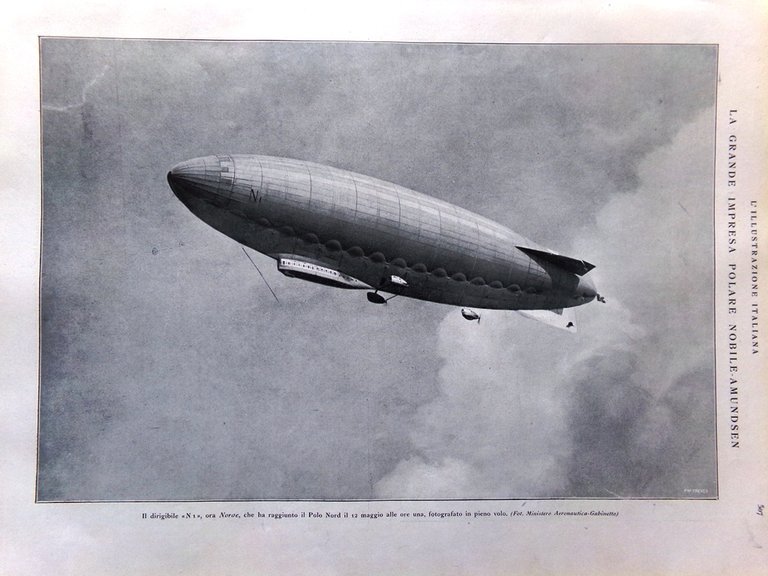 L'Illustrazione Italiana 16 Maggio 1926 Nobile Norge Velabro Grotte di … | Immagine Gallery 3