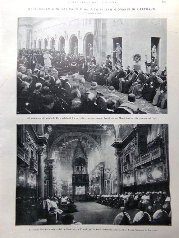 L'Illustrazione Italiana 16 Novembre 1924 National Gallery Vaticano Cavalleria | Immagine Gallery 4