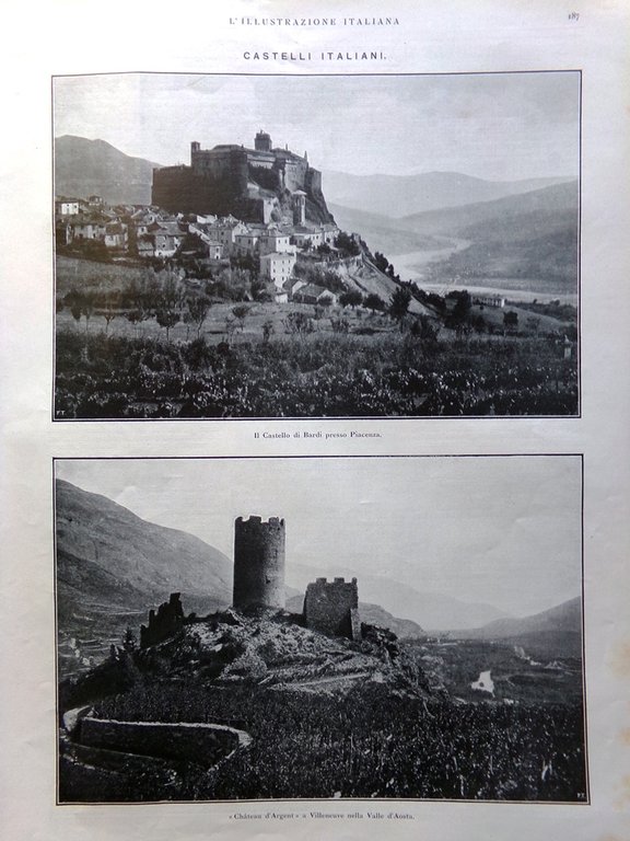 L'Illustrazione Italiana 17 Agosto 1924 Cervino Villa Valmarana Pale Castrozza | Immagine Gallery 3