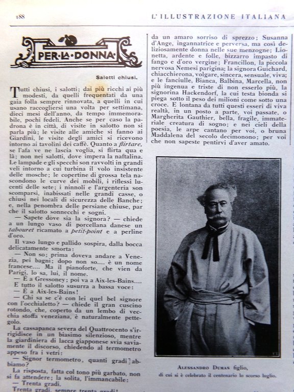 L'Illustrazione Italiana 17 Agosto 1924 Cervino Villa Valmarana Pale Castrozza | Immagine Gallery 4