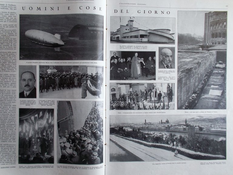 L'Illustrazione Italiana 17 Febbraio 1935 Istria Accademia Modena D'Ancona Pini