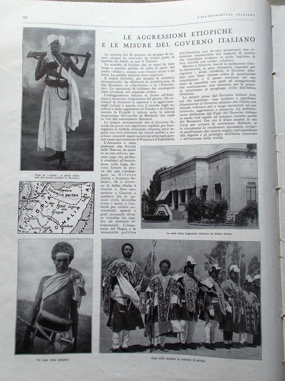 L'Illustrazione Italiana 17 Febbraio 1935 Istria Accademia Modena D'Ancona Pini