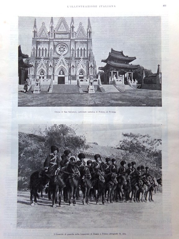 L'Illustrazione Italiana 17 Giugno 1900 Boxers in Cina Venezuela Castelli …