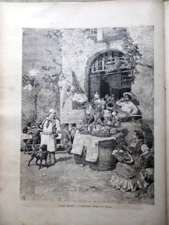 L'Illustrazione Italiana 17 Luglio 1881 Gatcina Ferrovia Reali di Romania …