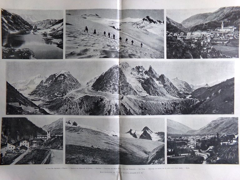 L'Illustrazione Italiana 17 Luglio 1898 Manila Naufragio Bourgogne Val d'Aosta