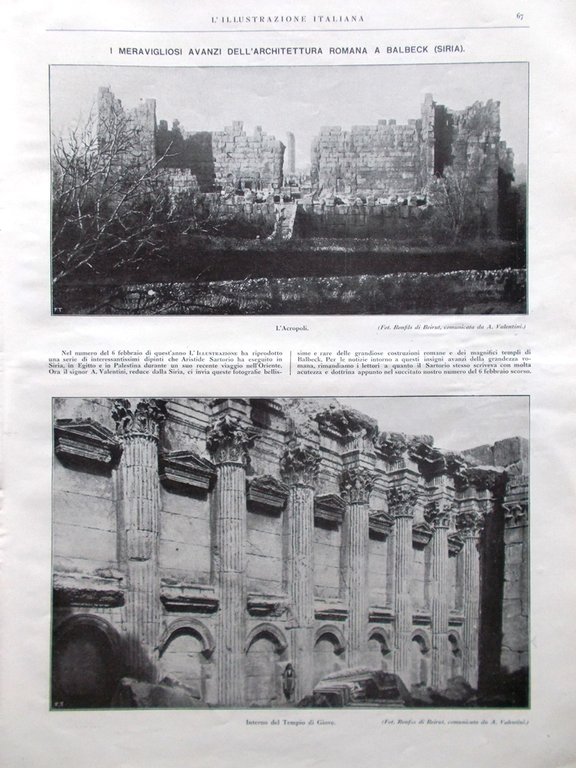 L'Illustrazione Italiana 17 Luglio 1921 Hirohito Balbeck Dante Firenze Brambilla