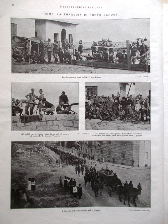 L'Illustrazione Italiana 17 Luglio 1921 Hirohito Balbeck Dante Firenze Brambilla