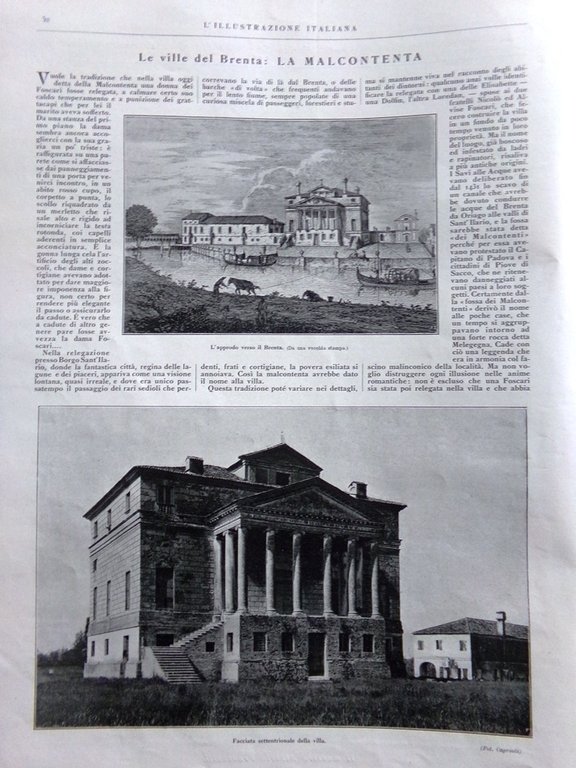 L'Illustrazione Italiana 17 Luglio 1927 Speciale Nuova Provincia Varese Romania