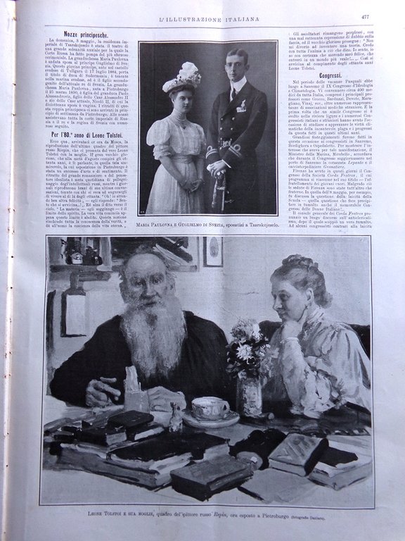 L'Illustrazione Italiana 17 Maggio 1908 Eruzione Etna Corso Fiori Quadro … | Immagine Gallery 4