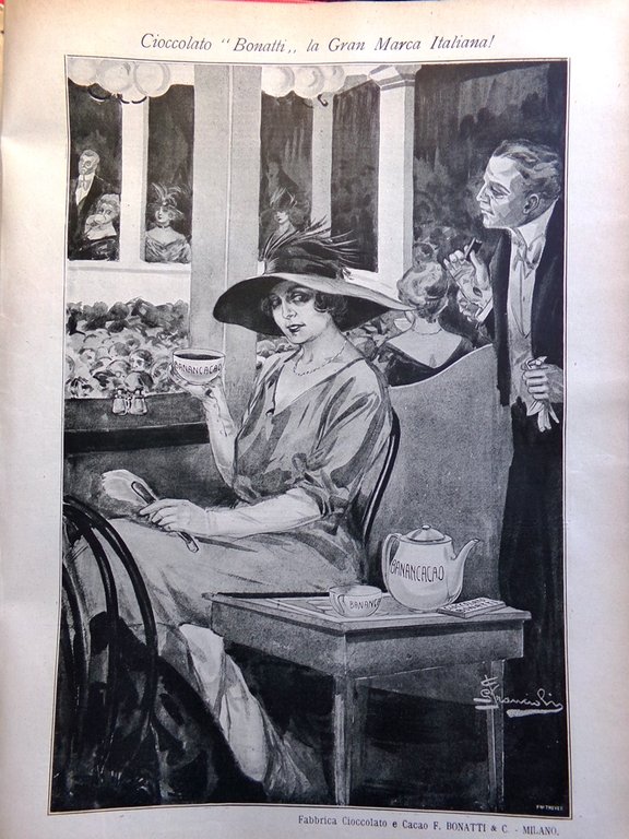 L'Illustrazione Italiana 17 Maggio 1919 Versailles Romanelli Paradiso d'Annunzio